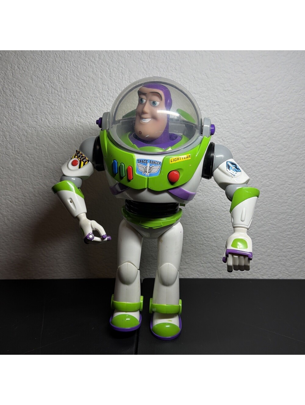 Disney Pixar Thinkway 2010 Toy Story 3 Talking Buzz Lightyear 12” Figure WORKS